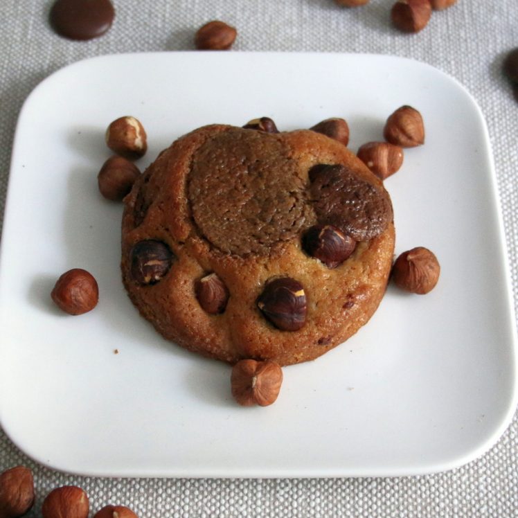 Cookie noisette et praliné