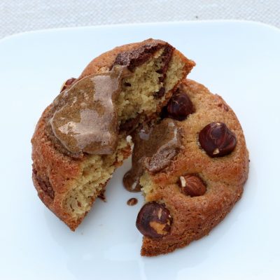 Cookies Chocolat au Lait, Noisette & Praliné