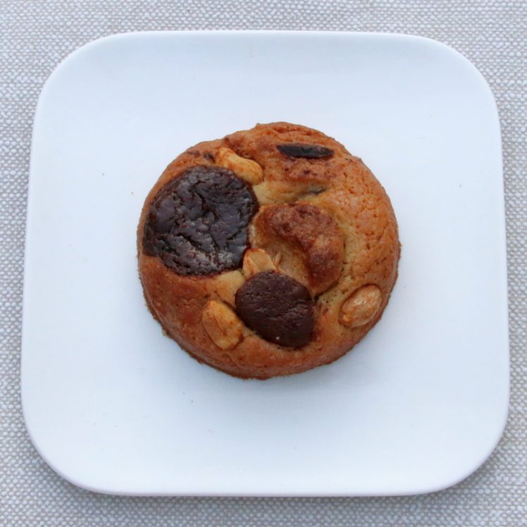 cookie cacahuète chocolat