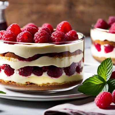 Tiramisu Framboise Fleur d’oranger
